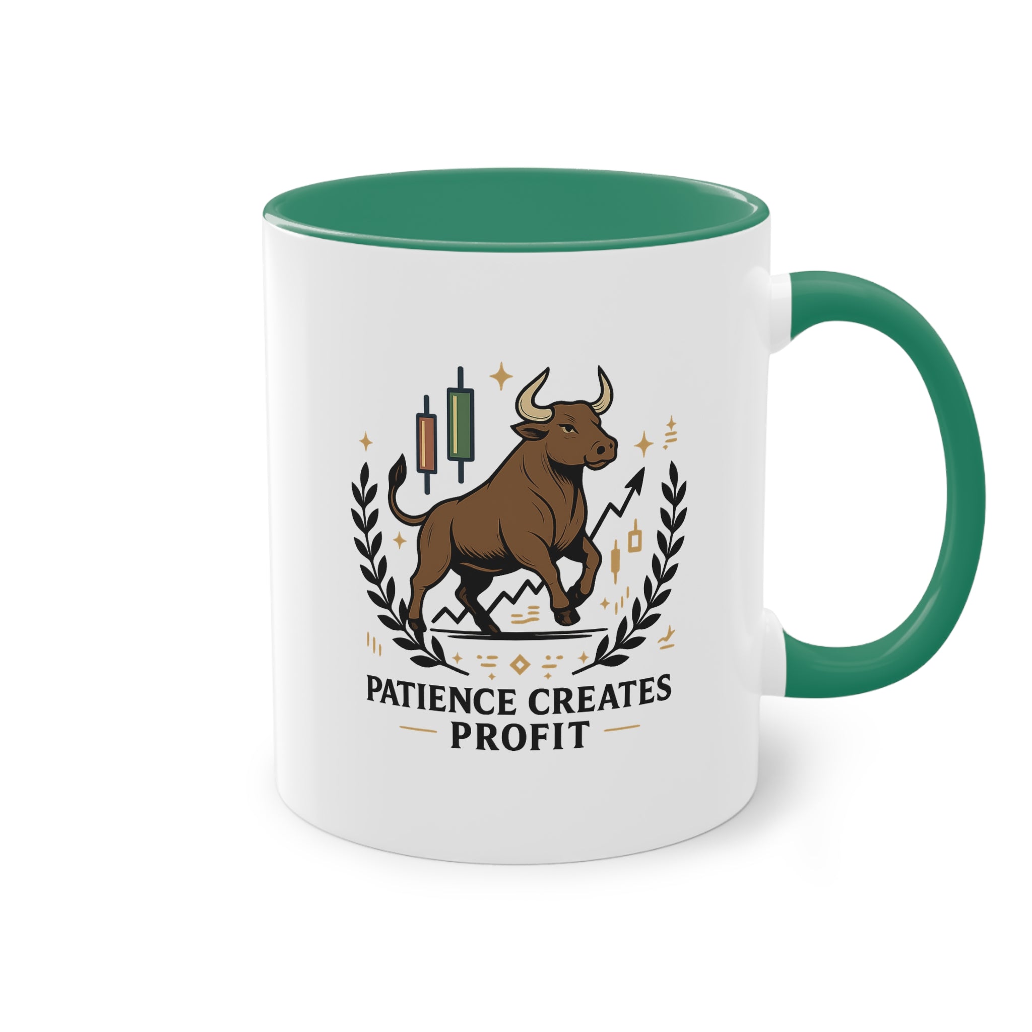 CUP "PATIENCE CREATES PROFIT"