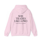 Hoodie "She Trades"