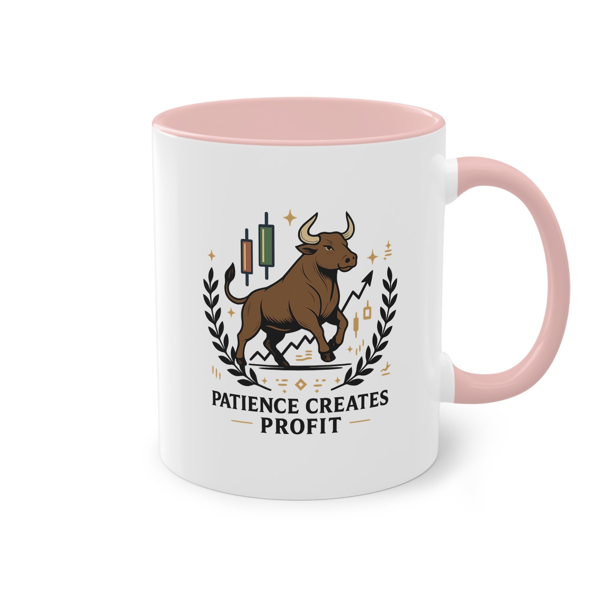 CUP "PATIENCE CREATES PROFIT"