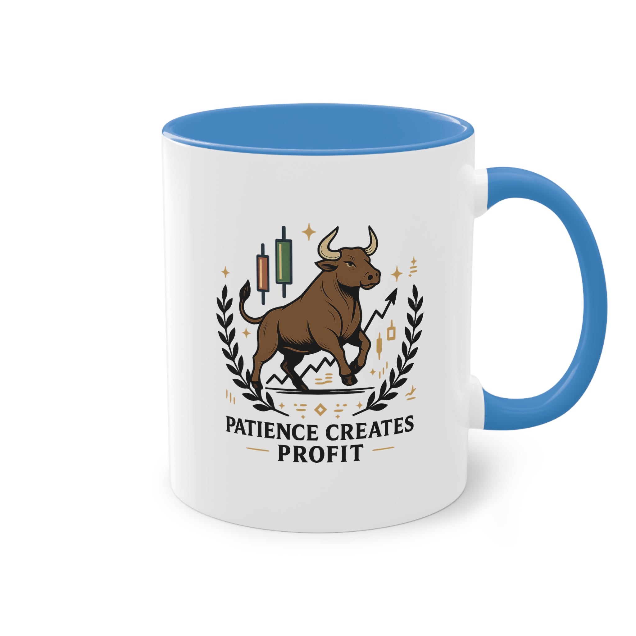 CUP "PATIENCE CREATES PROFIT"