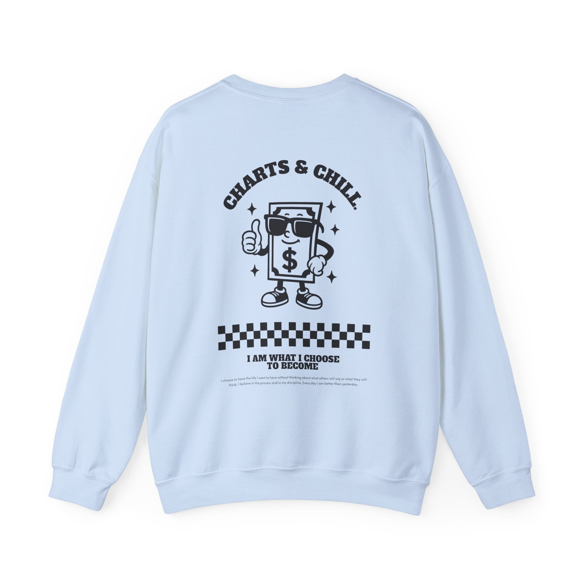 Sweatshirt "Charts & Chill"